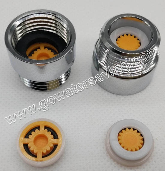 G1/2" Male&Female thread shower connector with shower regulator