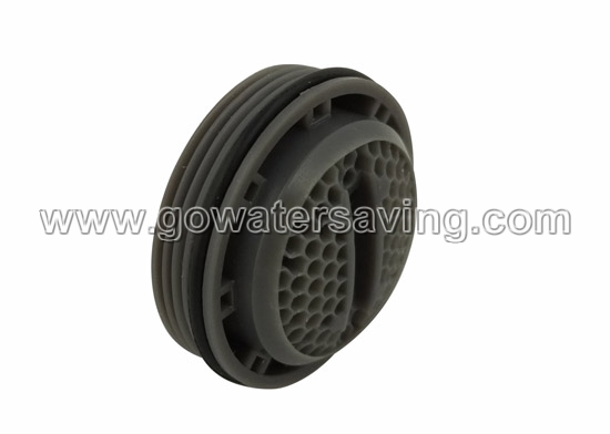 Coin assembling faucet aerator