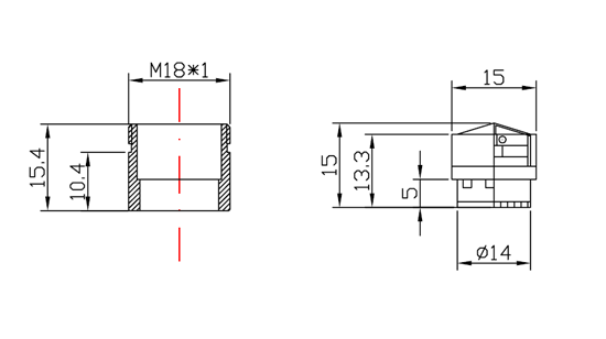 Global Nino Faucet Aerator Drawing