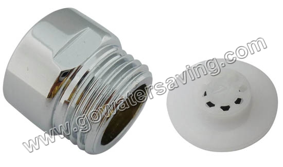 G1/2" Male&Female thread shower connector with shower restrictor