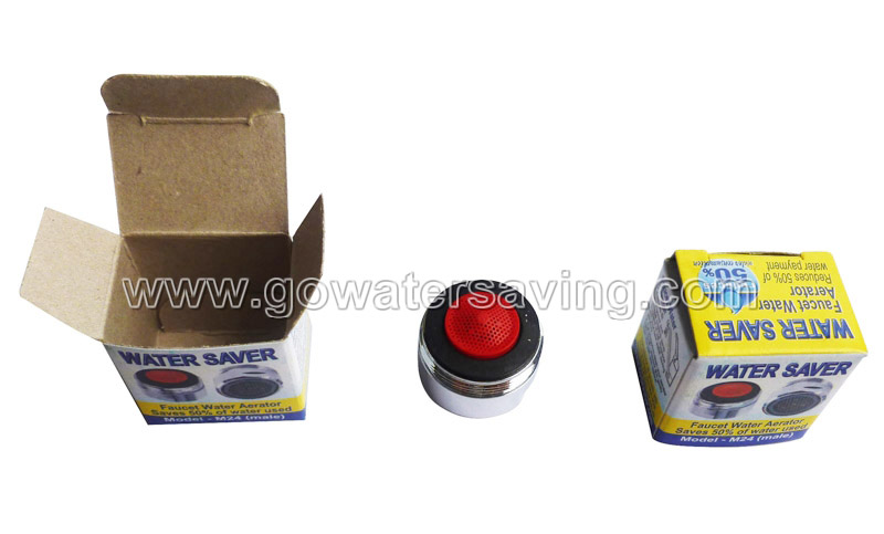 single color box packing for water saver